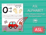 ASL Alphabet Pencil Control Workbook For Kids | Tracing Letters