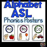 ASL Alphabet Posters American Sign Language