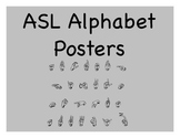 ASL Alphabet Posters! (Freebie)