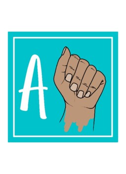 Preview of ASL Alphabet Posters (color)