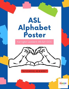 ASL Alphabet Worksheet by SolvingSpeech Teachers Pay Teachers