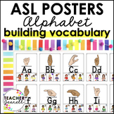 ASL Alphabet Posters | Sign Language Vocabulary Posters