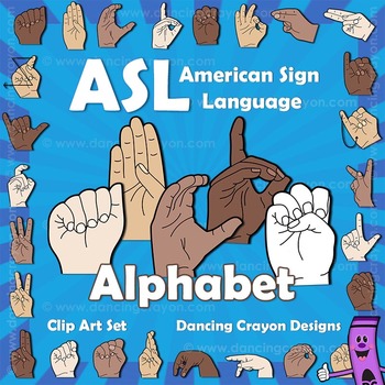 Preview of Clip Art American Sign Language | ASL Clipart