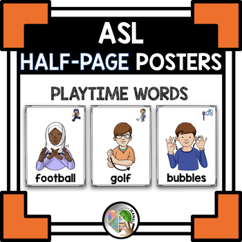 Preview of ASL Playtime Posters