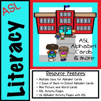 Preview of ASL Back to School Literacy