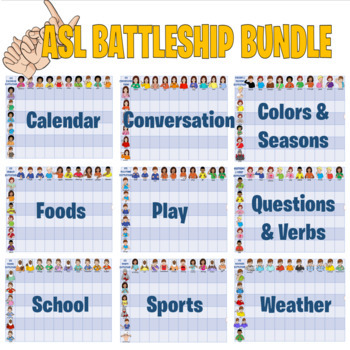 Preview of ASL Battleship Bundle - 9 Boards included