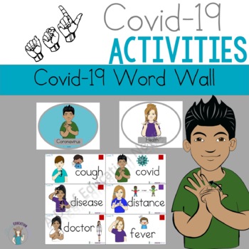 Preview of ASL COVID 19 Word Wall