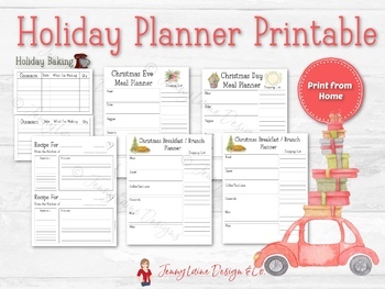 Free Printable Holiday Baking Cheat Sheets - The American Patriette