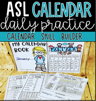 Preview of ASL Calendar Time