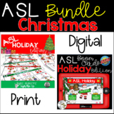 ASL Christmas Activities BUNDLE
