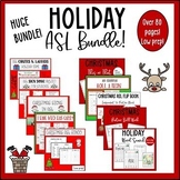 ASL Christmas Activities Bundle