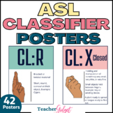 ASL Classifier Posters