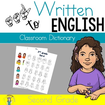 Preview of ASL Classroom Dictionary Set Four