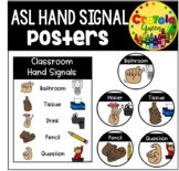 ASL Classroom Hand Signal Posters