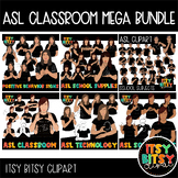 ASL Clipart - Classroom Bundle American Sign Language