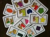 ASL Color / Shape dominoe mini cards