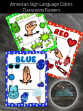 ASL Colors Classroom Posters - Inclusive Classroom Posters