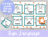ASL Communication Tool | Flash Cards | Sign Language
