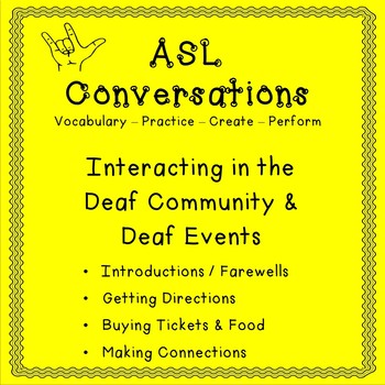 Preview of ASL Conversations: Interacting in the Deaf Community & Deaf Events
