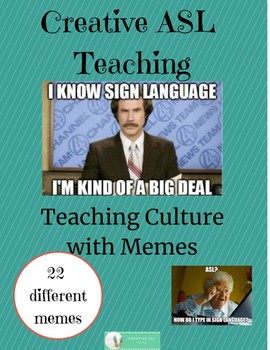 Preview of ASL Cultural Memes