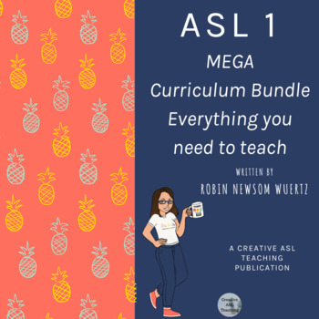 Preview of ASL Curriculum Mega Bundle