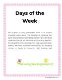American Sign Language (ASL) ~Days of the Week
