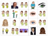 ASL Describing People Memory Cards