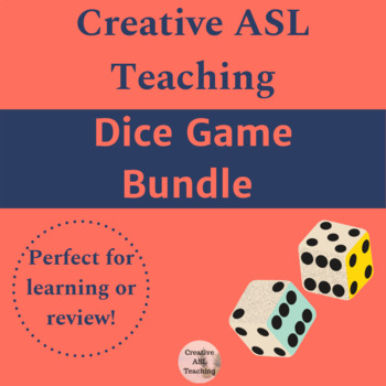 Preview of ASL Dice Games Bundle