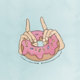 ASL Doughnut Illustration