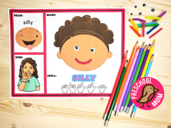 Emotion Playdough Printables