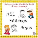 ASL Feelings Learning Mat