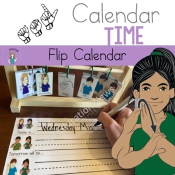 Preview of ASL Flip Calendar