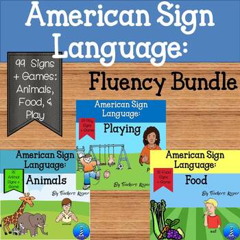 Preview of ASL Fluency Games Bundle 