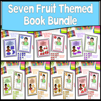 Preview of ASL Fruit Theme Adapted Books Bundle