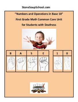 Preview of ASL, Grade 1, CCS: Numbers and Operations in Base 10 for Students with Deafness