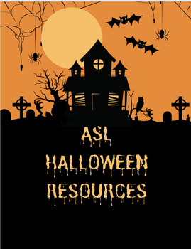 Preview of ASL Halloween Bundle