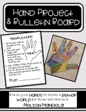 ASL Hand Project & Bulletin Board First Day of School | Am