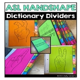 ASL Handshape Dictionary Dividers
