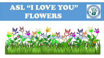 Preview of ASL "I love you" flowers (over 150 images)