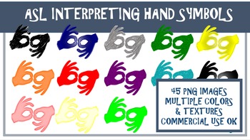 Preview of ASL Interpreter Hand Symbols