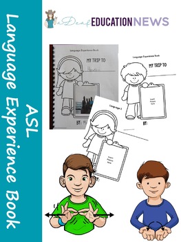 Preview of ASL Language Experience Book