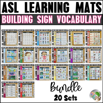 Preview of ASL File Folder Activities | ASL Games
