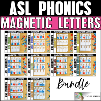 Preview of ASL Magnetic Letters Bundle