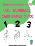 ASL Numeracy Card Games (And Tens Frames)