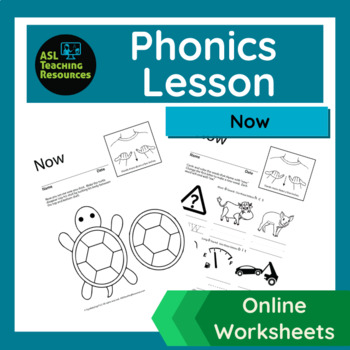 Preview of ASL Phonics Lesson - Now