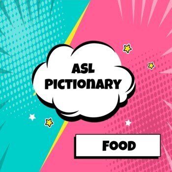Preview of ASL Pictionary: Foods