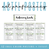 ASL Proficiency Level Posters (ACTFL)