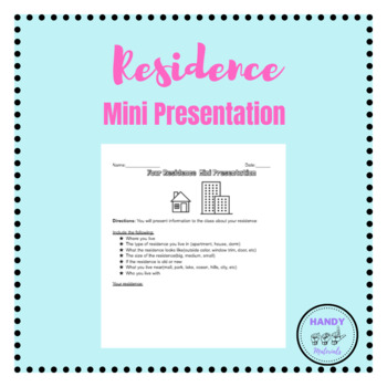Preview of ASL Residence Mini Presentation 