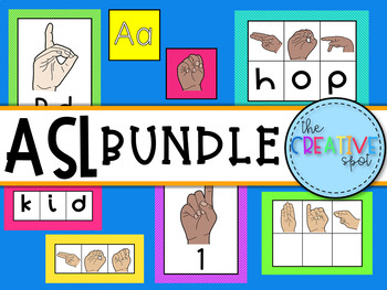 Preview of ASL Resources Bundle Growing