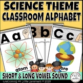 ASL Science Theme Alphabet: Colorful Wall Decor